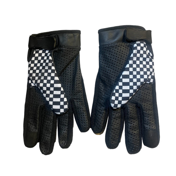 CHECKERS riding gloves Chopper Kings Clothing