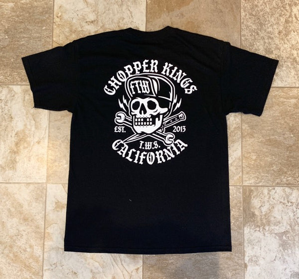 NEW SKULL tshirt Chopper Kings Clothing