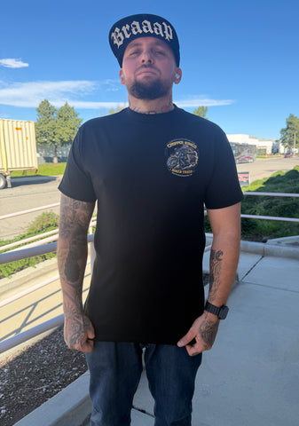 THA MONSTER - BIKER TRASH MAG collab t-shirt