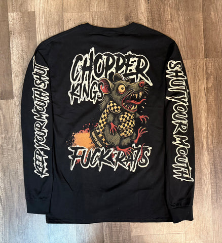 FUCK RATS long sleeves t-shirt