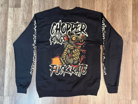 FUCK RATS crew neck sweatshirt