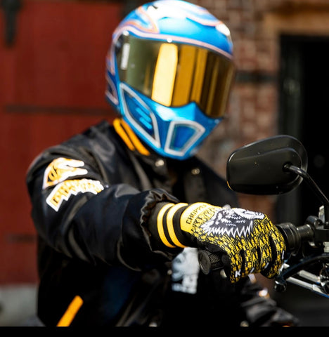 WOLVES riding gloves