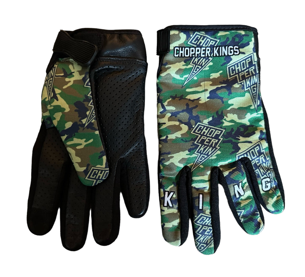 CAMO KING riding gloves Chopper Kings Clothing