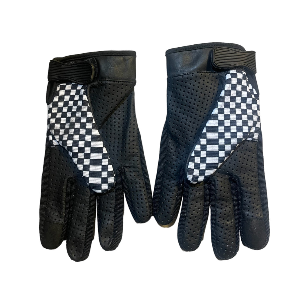 CHECKERS riding gloves Chopper Kings Clothing