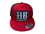HB CK trucker hat black patch