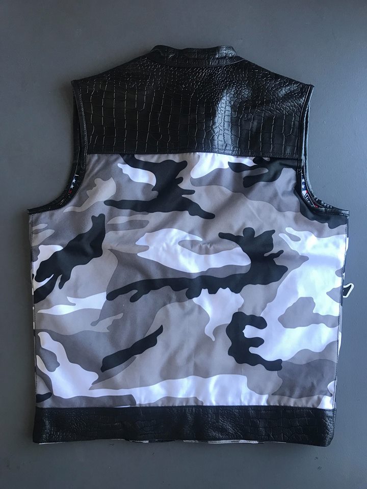 CORDURA STREET CAMO VEST Chopper Kings Clothing