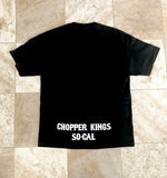 REAL MEN RIDE CHOPPERS t-shirt