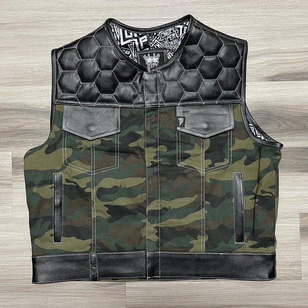 THE CAGE vest Chopper Kings Clothing